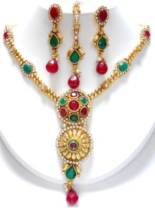 Polki Necklace Set